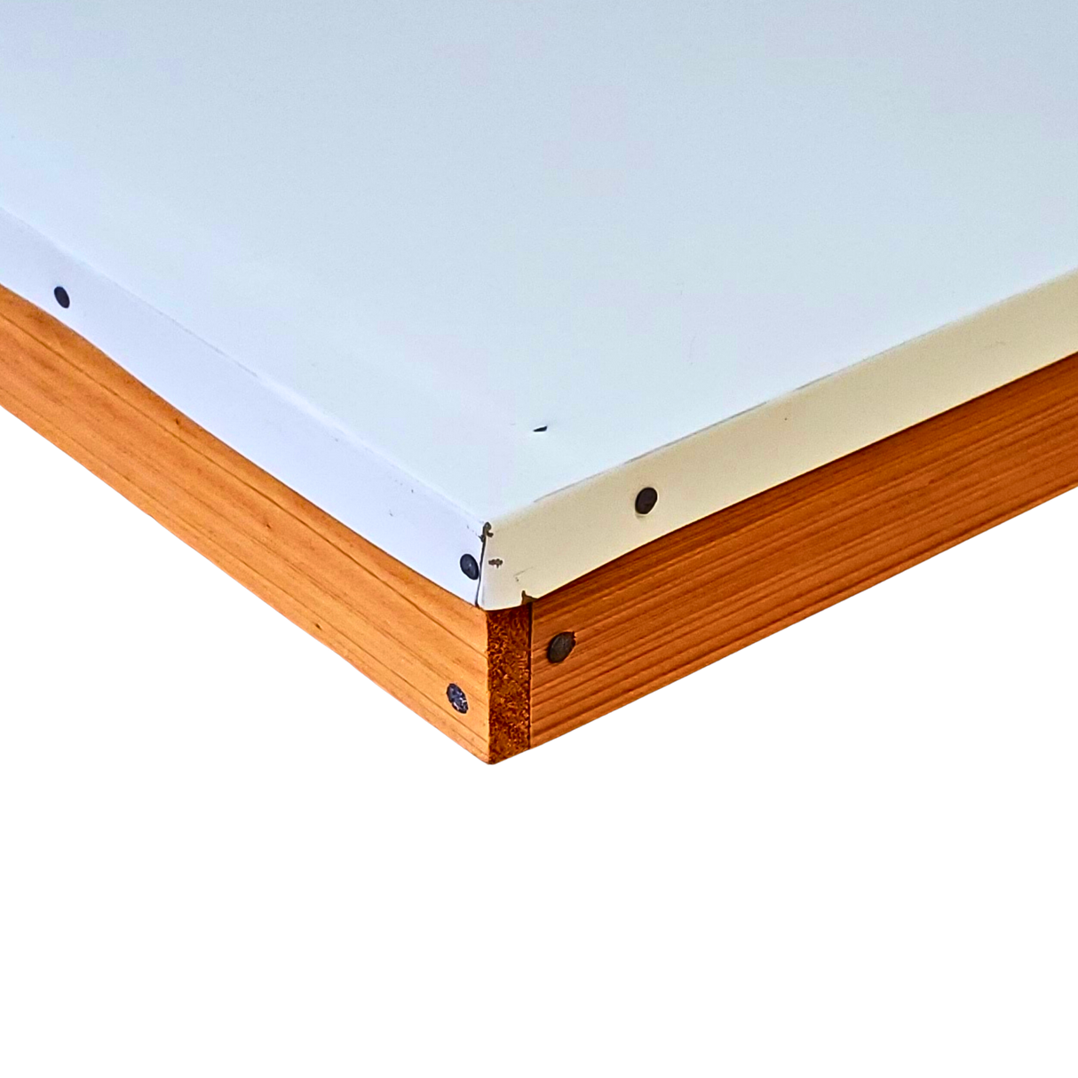 10-Frame Cypress Metal Capped Telescoping Cover