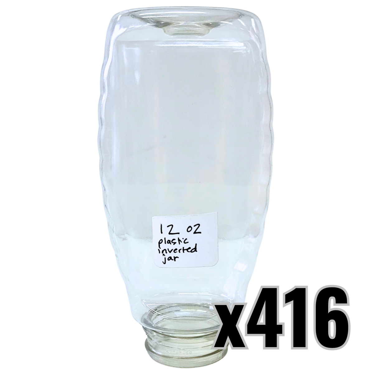 12 oz Plastic Inverted Honey Jar