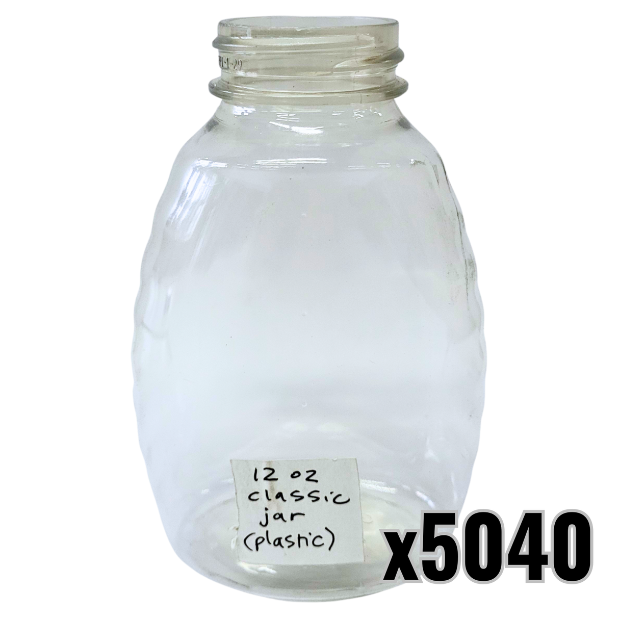 12 oz Plastic Classic Honey Jar