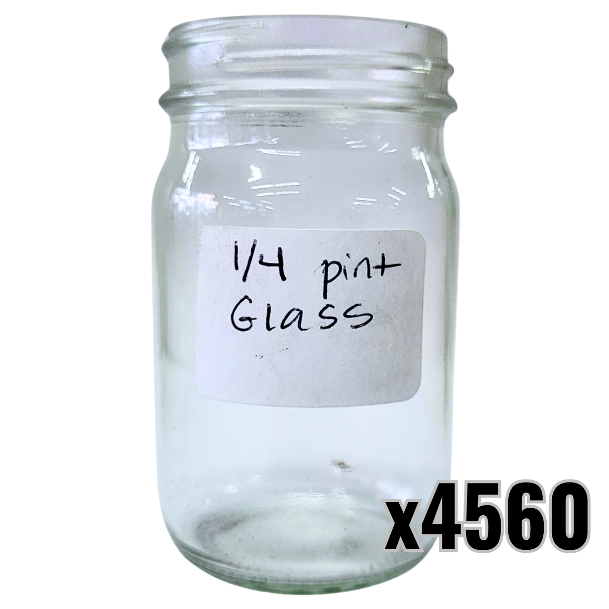 1/4 pint Glass Jars - 4 1/4 oz