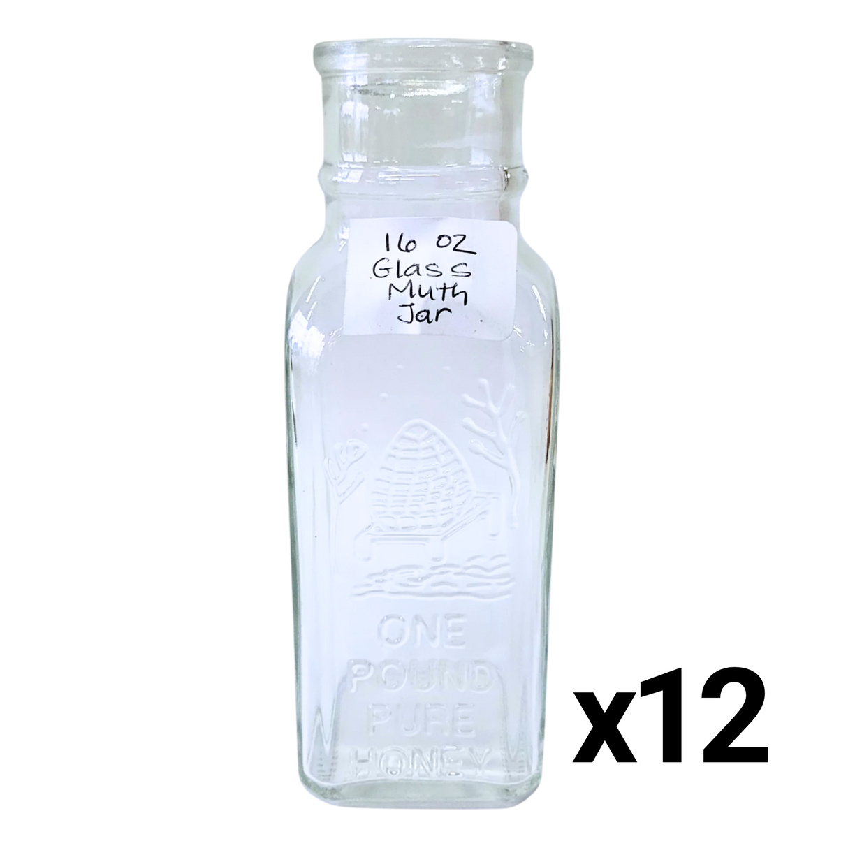 16 oz Glass Muth Jar