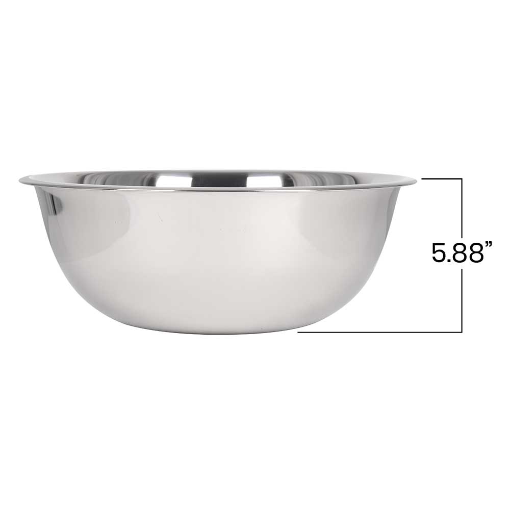 13-Qt Extra Heavy Stainless Steel Mixing Bowl
