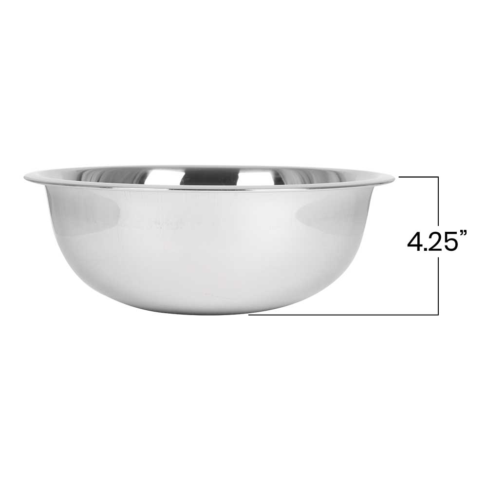 5-Qt Extra Heavy Stainless Steel Mixing Bowl