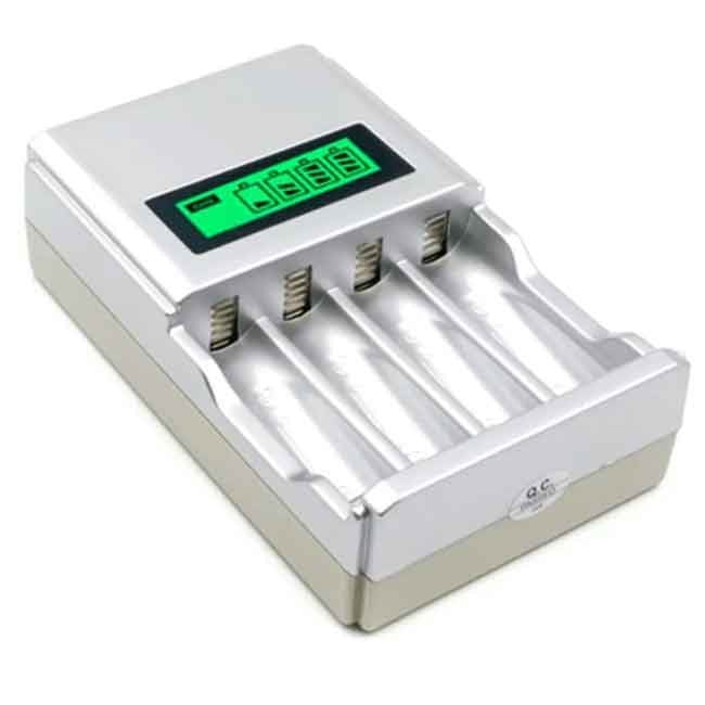 4 Bay AA Battery Charger