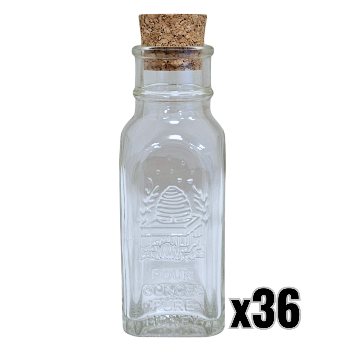 4 oz Glass Muth Jars w/ Corks
