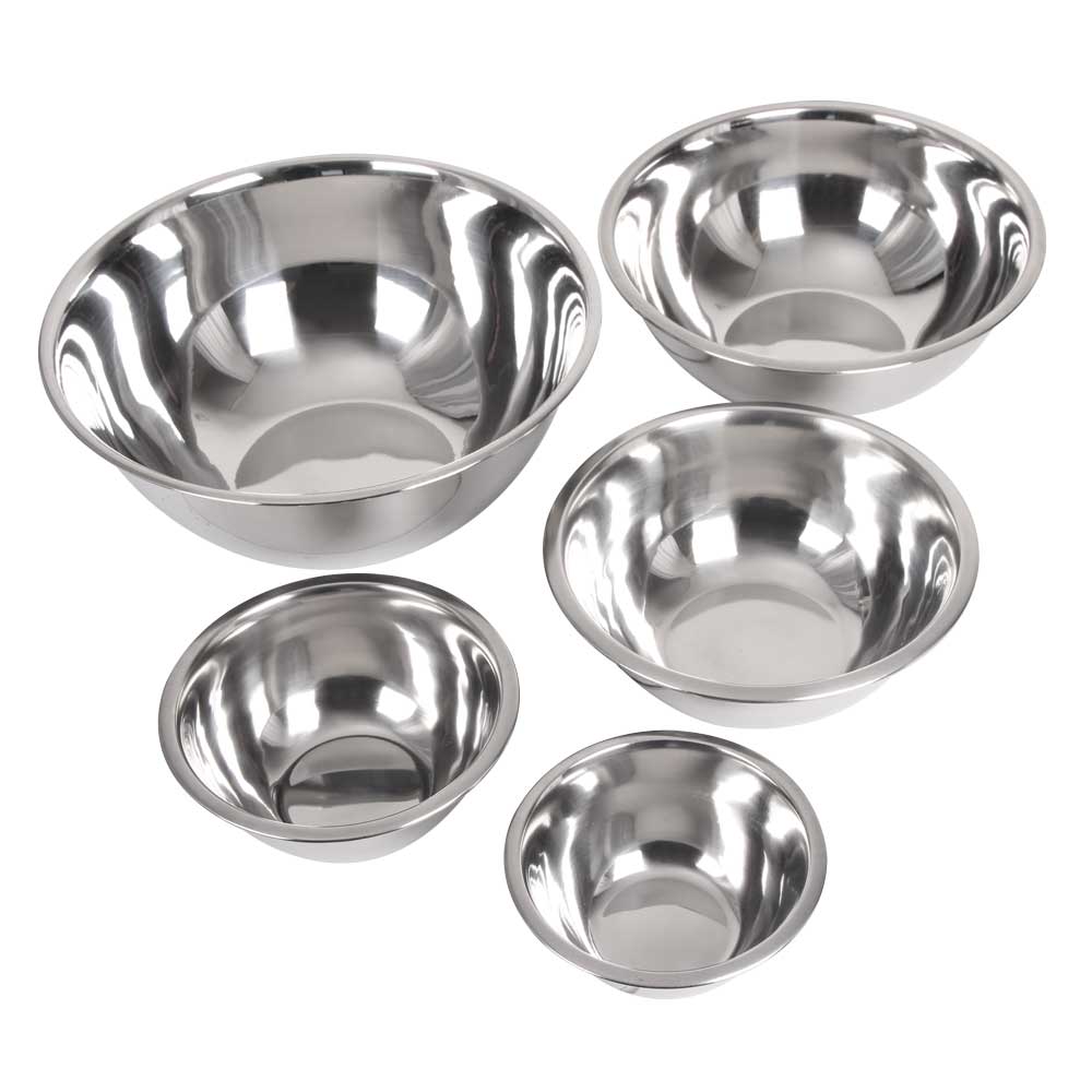 5 Piece Stainless Steel Bowl Set