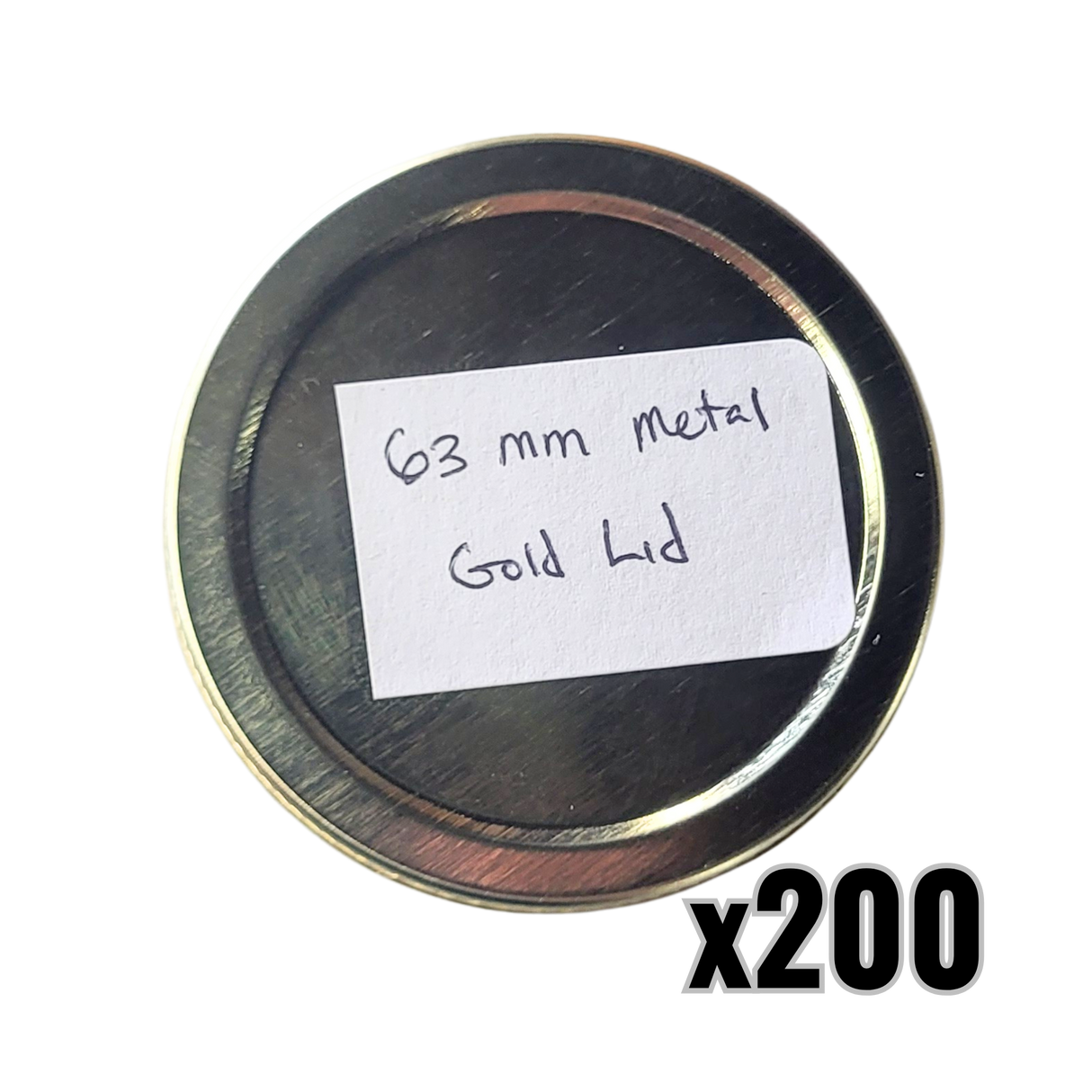 63mm Metal Jar Lid