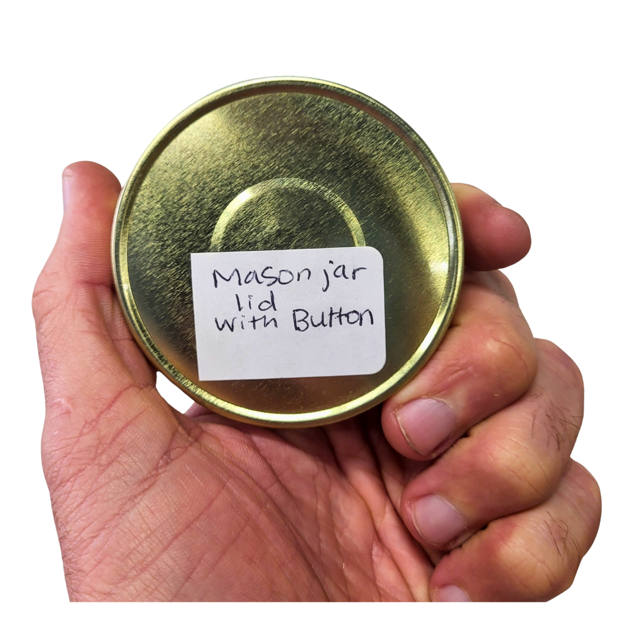 70 mm Mason Canning Jar Lid - Gold