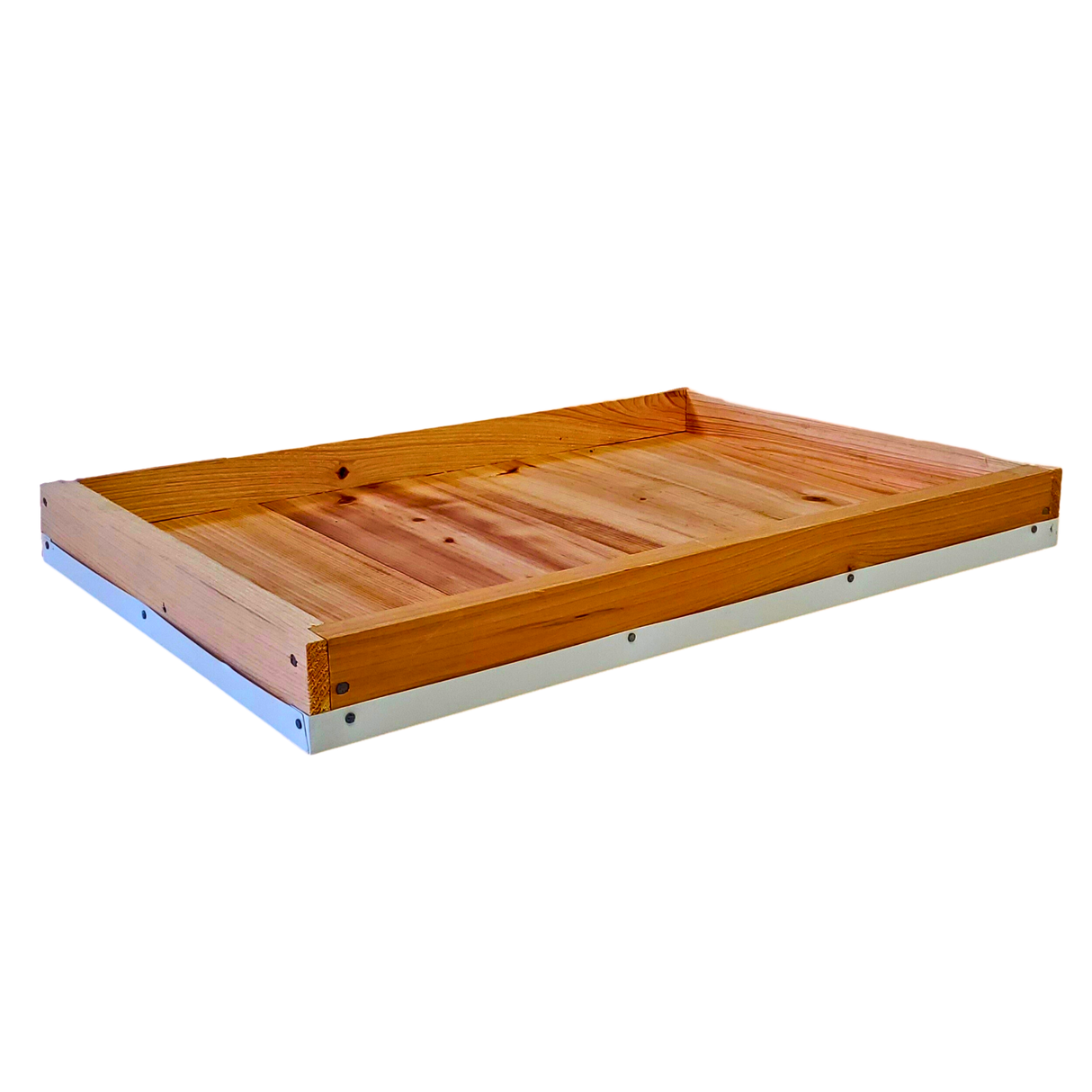 8-Frame Cypress Metal Capped Telescoping Cover