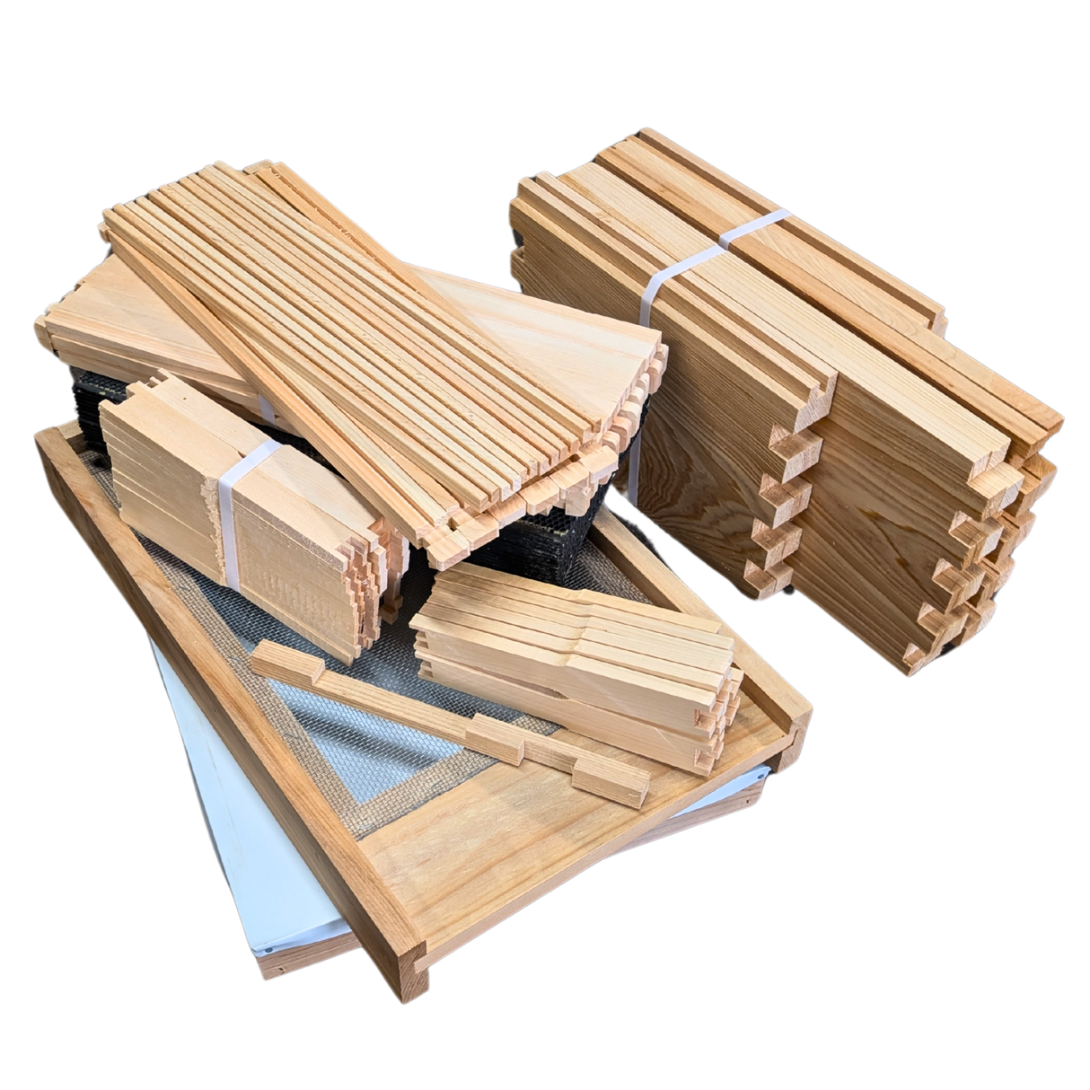 8-Frame Double Deep Box Hive Kit