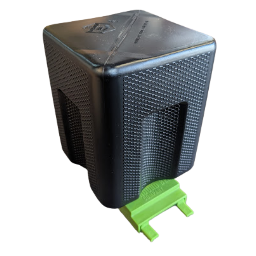 Black Plastic 1 Gallon Feeder Jar