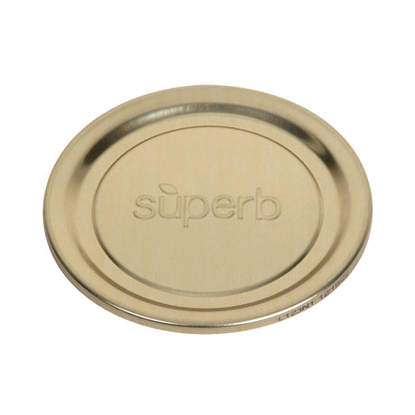 SUPERB - Regular Mouth Lids - Box of 12