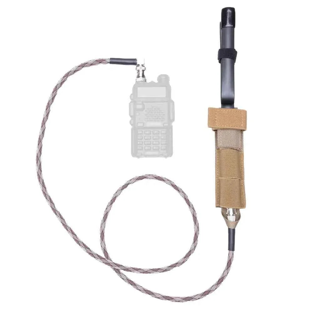 Durable BNC Antenna Relocation Cable - Tactical, Outdoor, & Emergency Radio Communication
