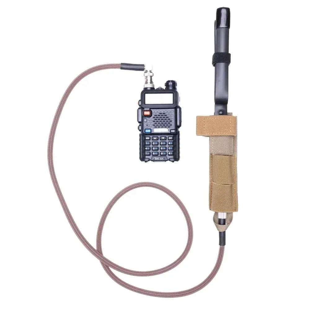 Durable BNC Antenna Relocation Cable - Tactical, Outdoor, & Emergency Radio Communication
