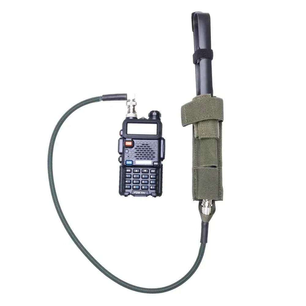Durable BNC Antenna Relocation Cable - Tactical, Outdoor, & Emergency Radio Communication