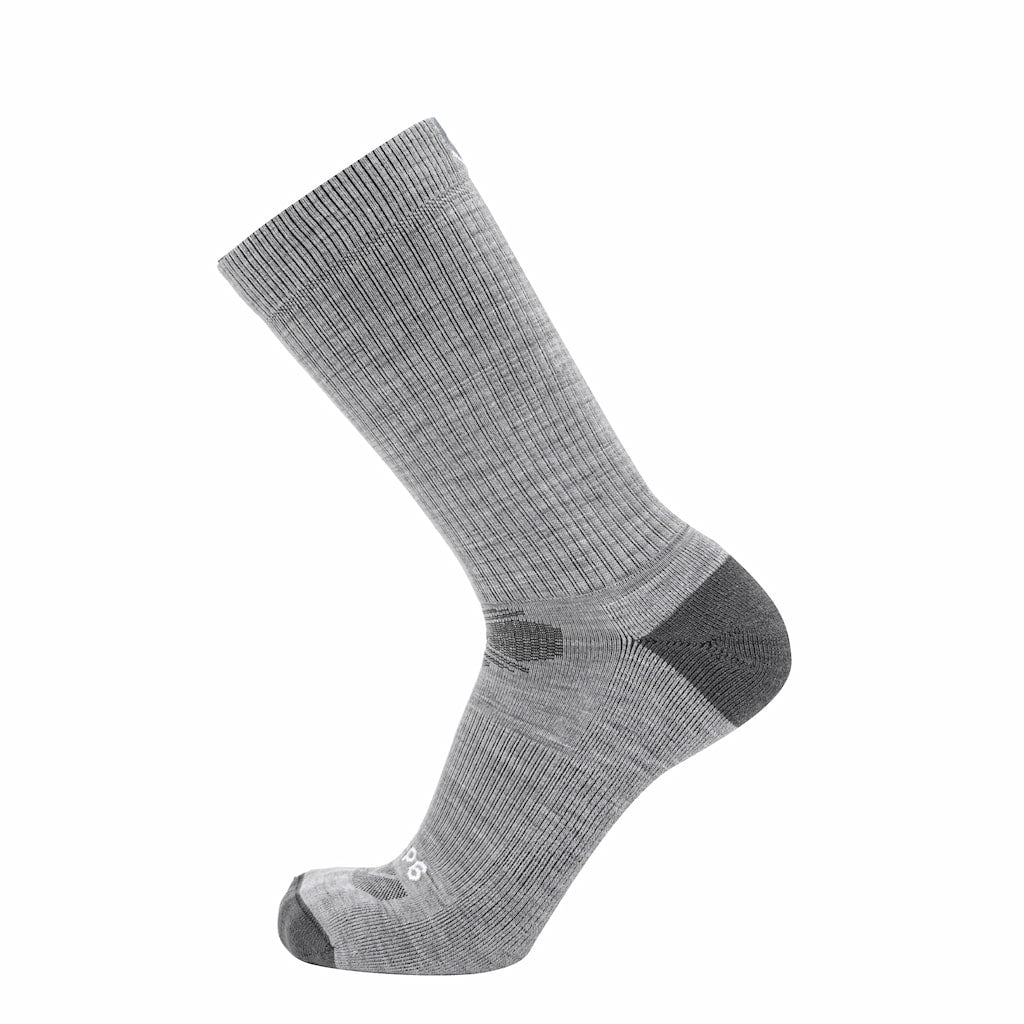 3 Pack Ash - Casual Crew Midweight Merino Wool Sock