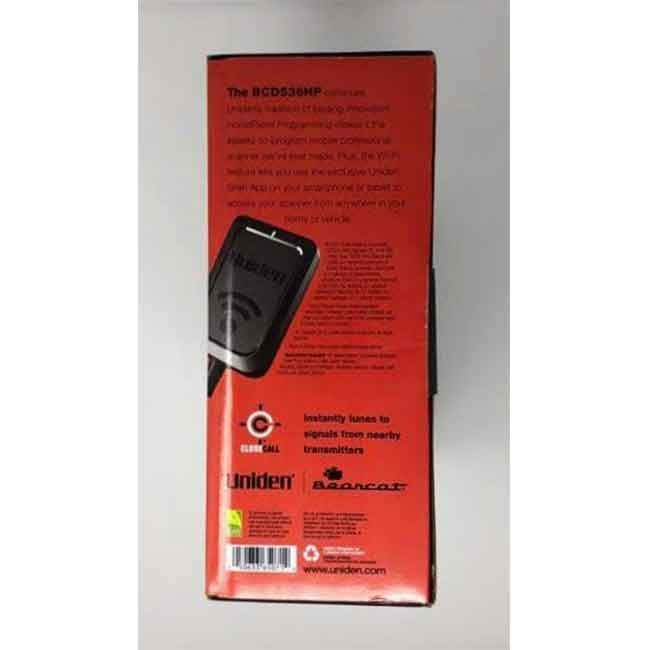 BCD536HP Uniden Police Scanner