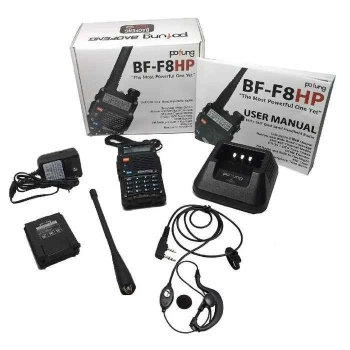 Baofeng BF-F8HP (UV-5R 3rd Gen) 8-Watt Ham Radio