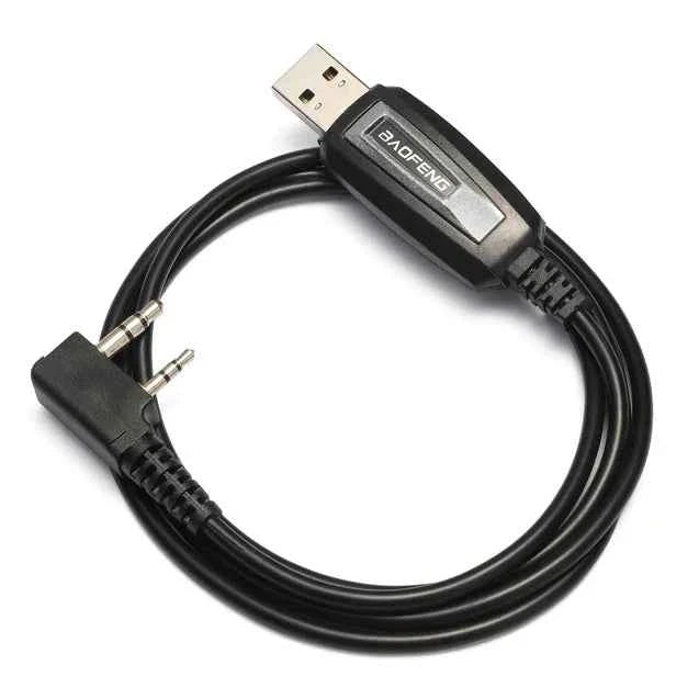 Baofeng Programming Cable For UV5R / UV82 / K-Type Radio - No Driver Needed