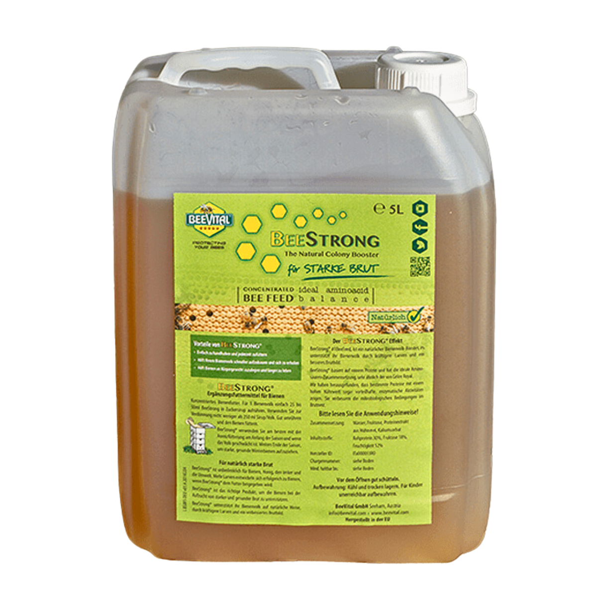 BeeStrong Bee Feed Liquid Concentrate-The Natural Colony Booster