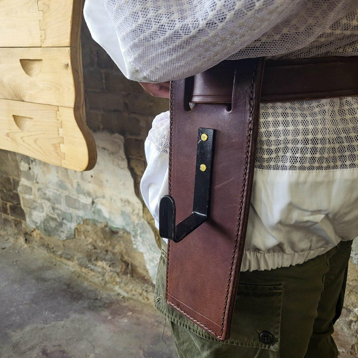Beekeepers Leather Tool Belt