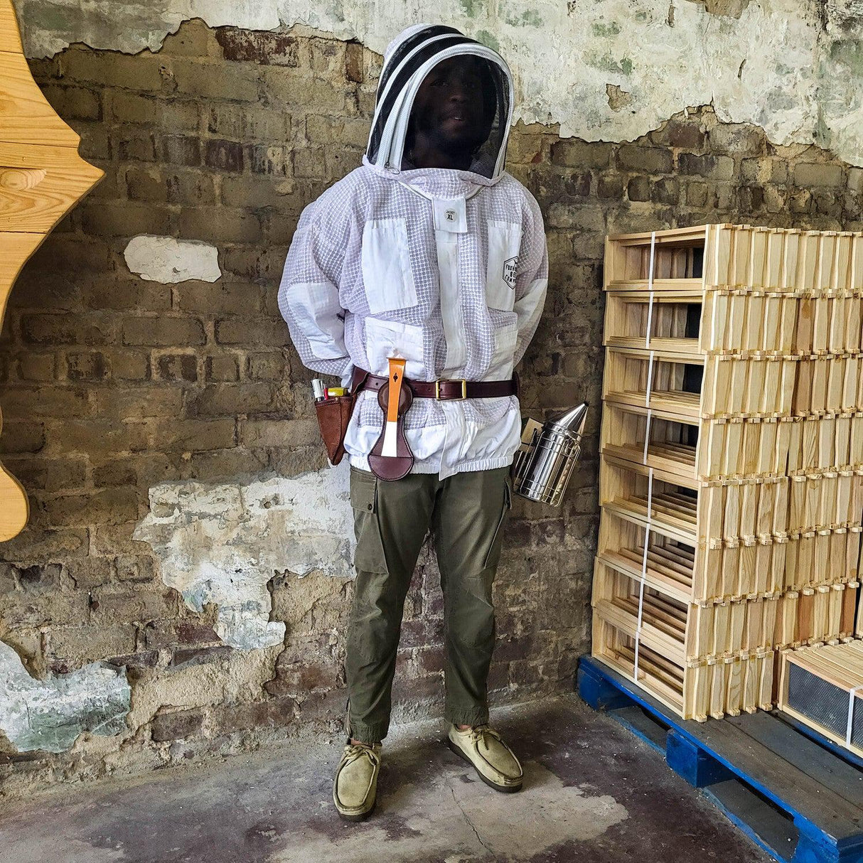 Beekeepers Leather Tool Belt