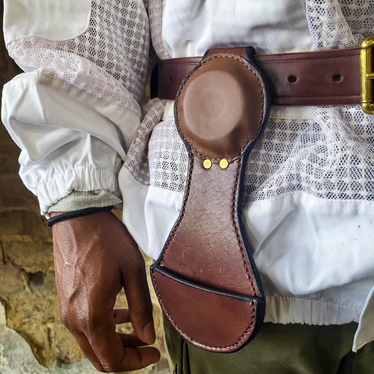 Beekeepers Leather Tool Belt