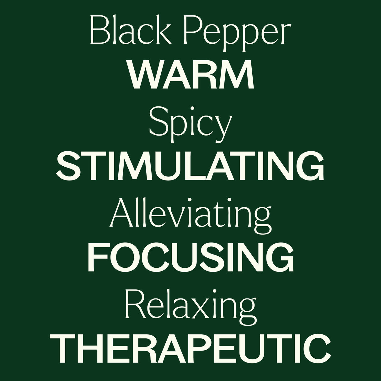 Black Pepper Essential Oil