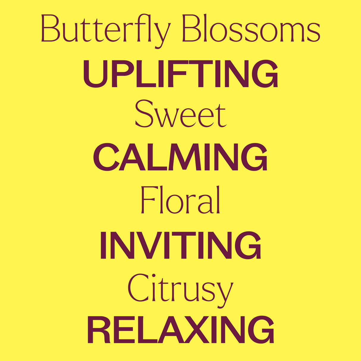 Butterfly Blossoms Natural Fragrance