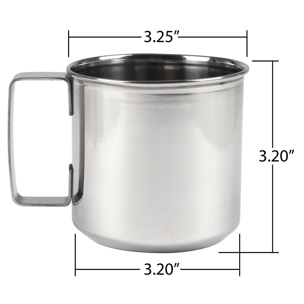 Stainless Steel Drinking Cup 12 oz