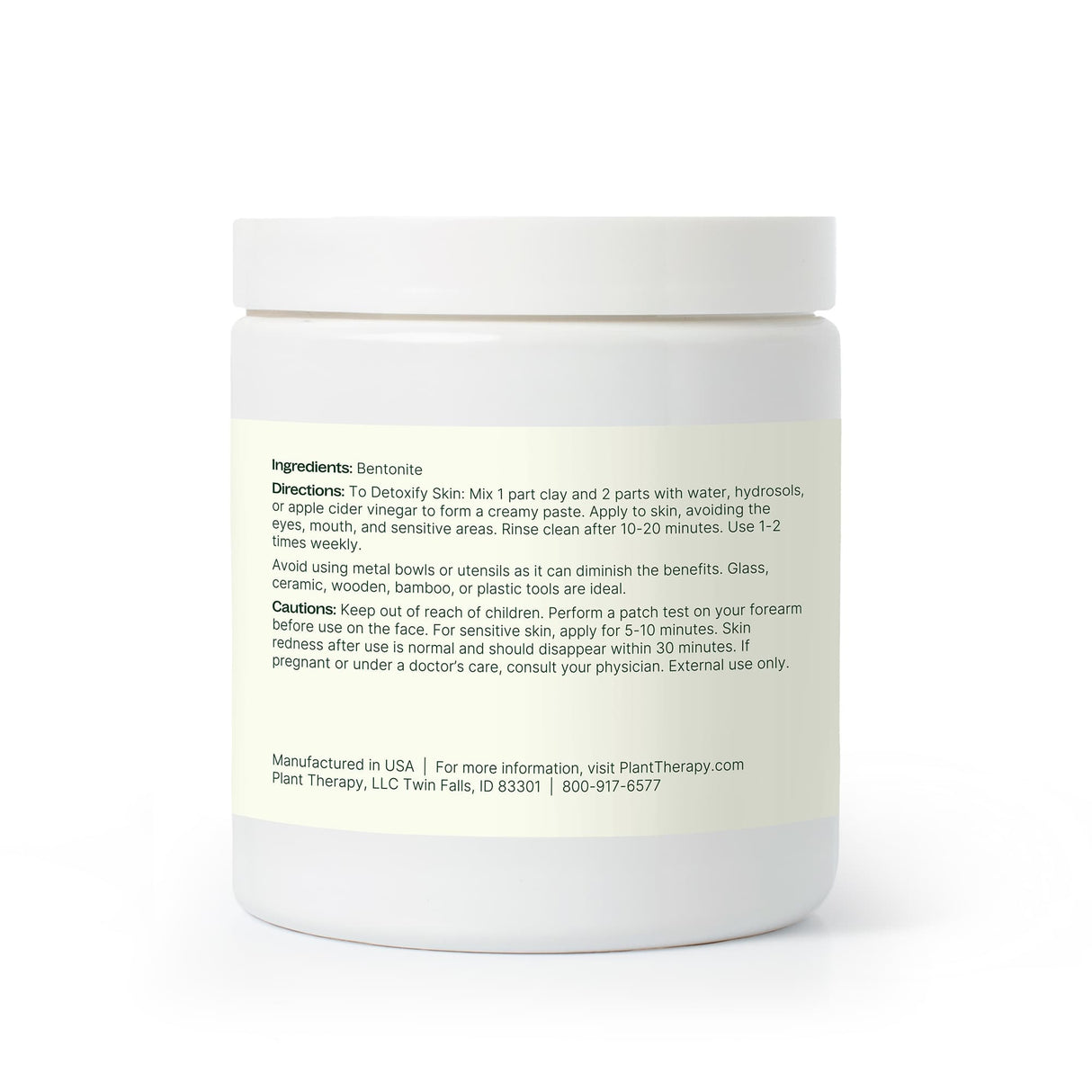 Calcium Bentonite Clay 16 oz
