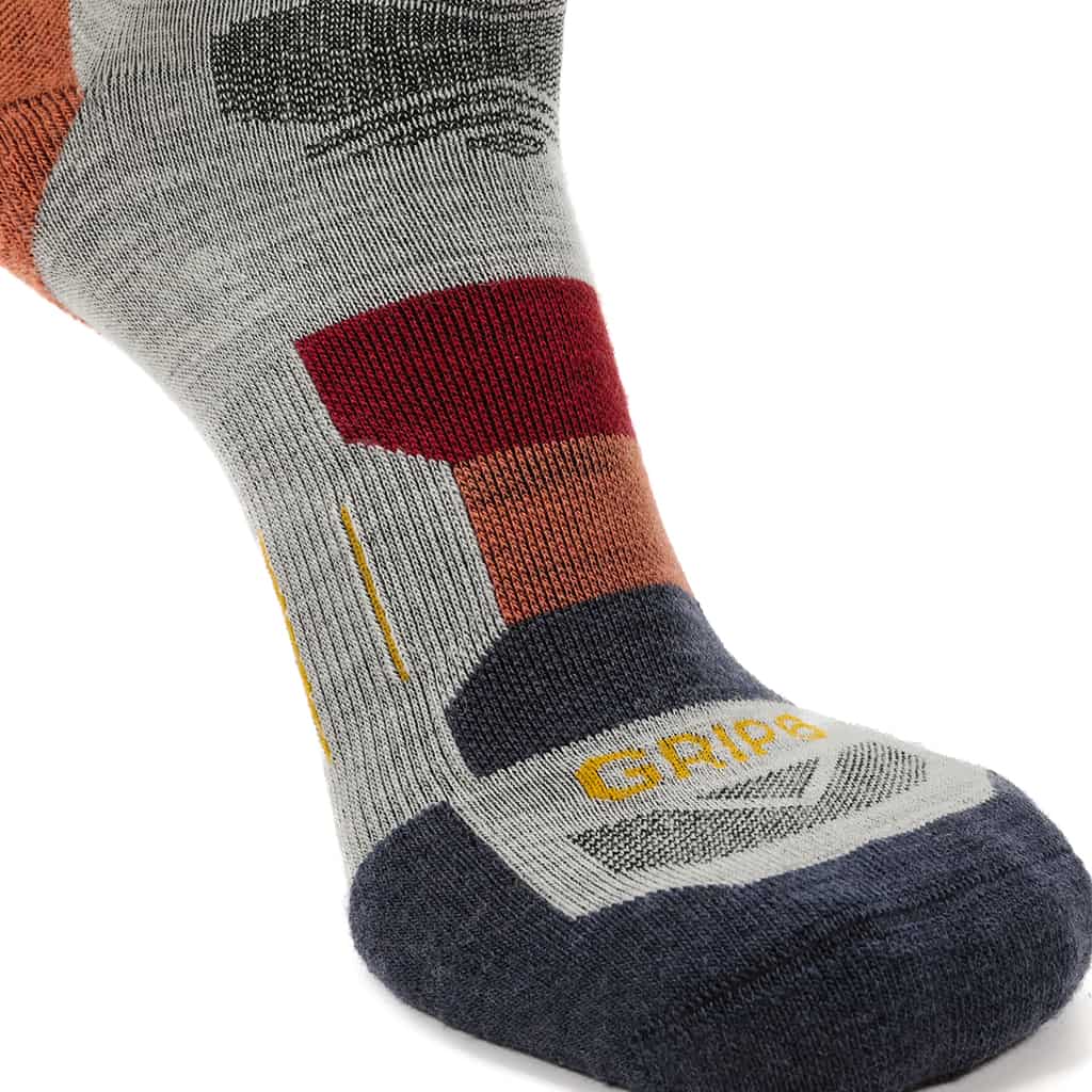 3 Pack Campfire - Hike Crew Lightweight Merino Wool Sock