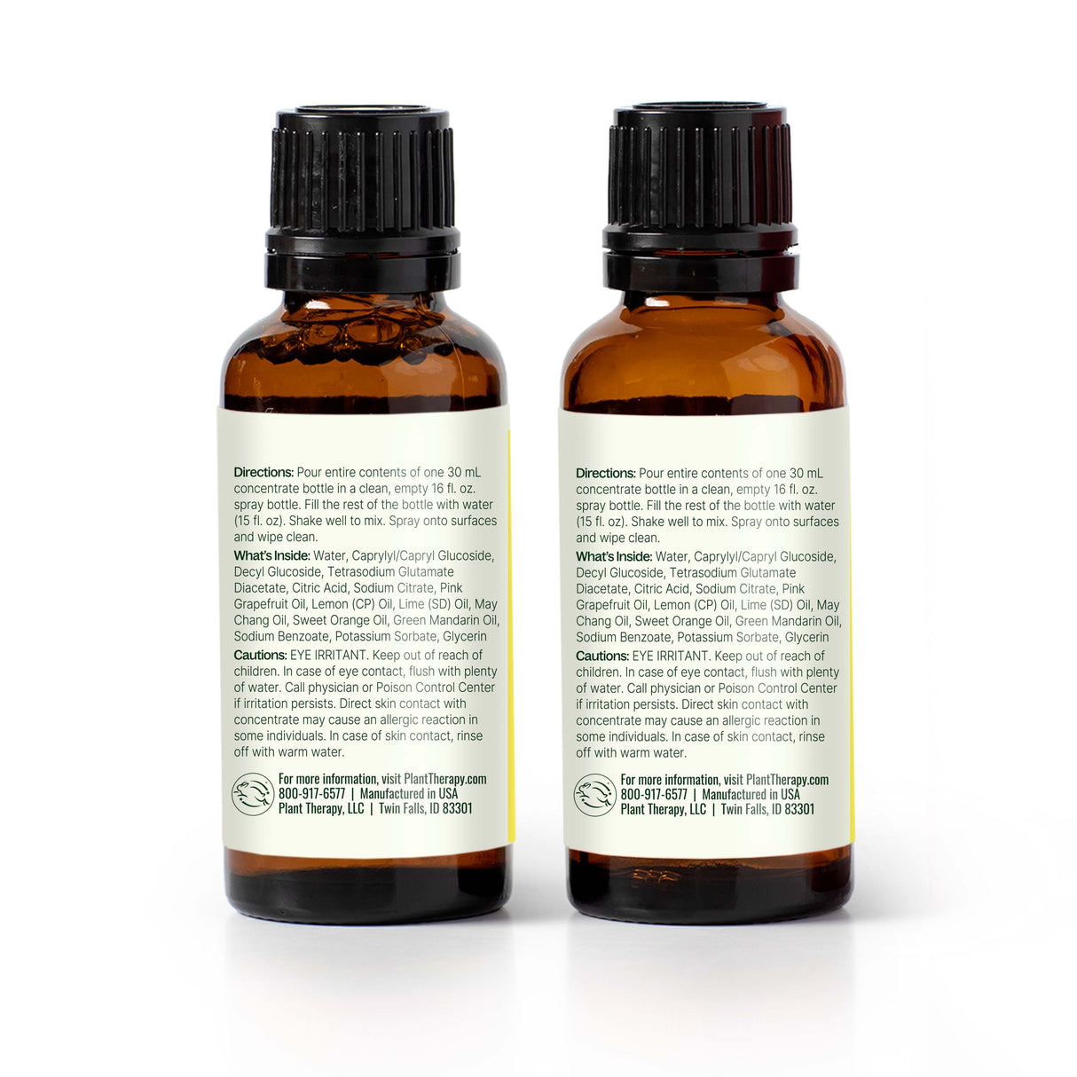 Cleaning Duo: Citrus Burst + Forest Green Sleeve