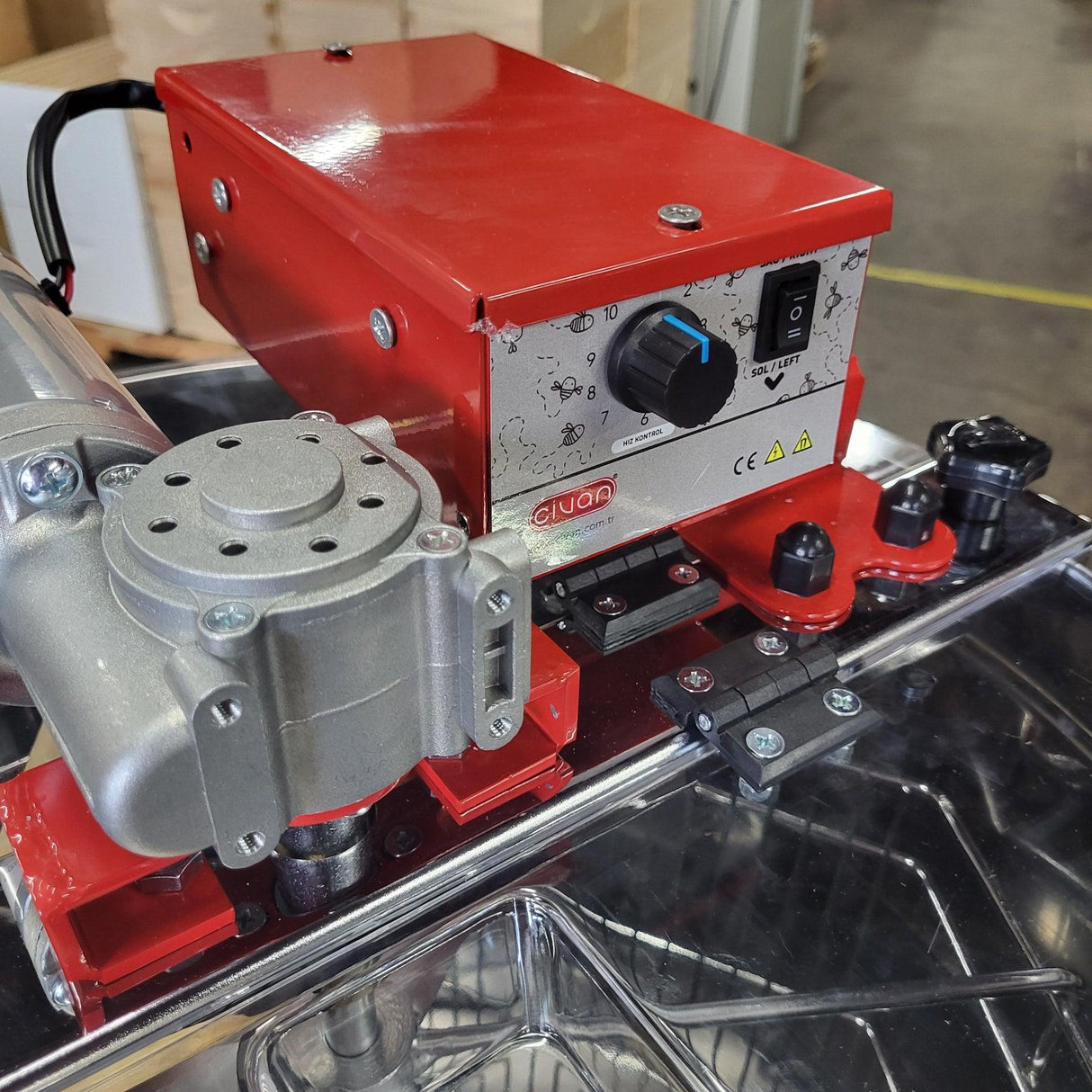 Civan Electric 9 Frame Honey Extractor 3t and 6r / 6r