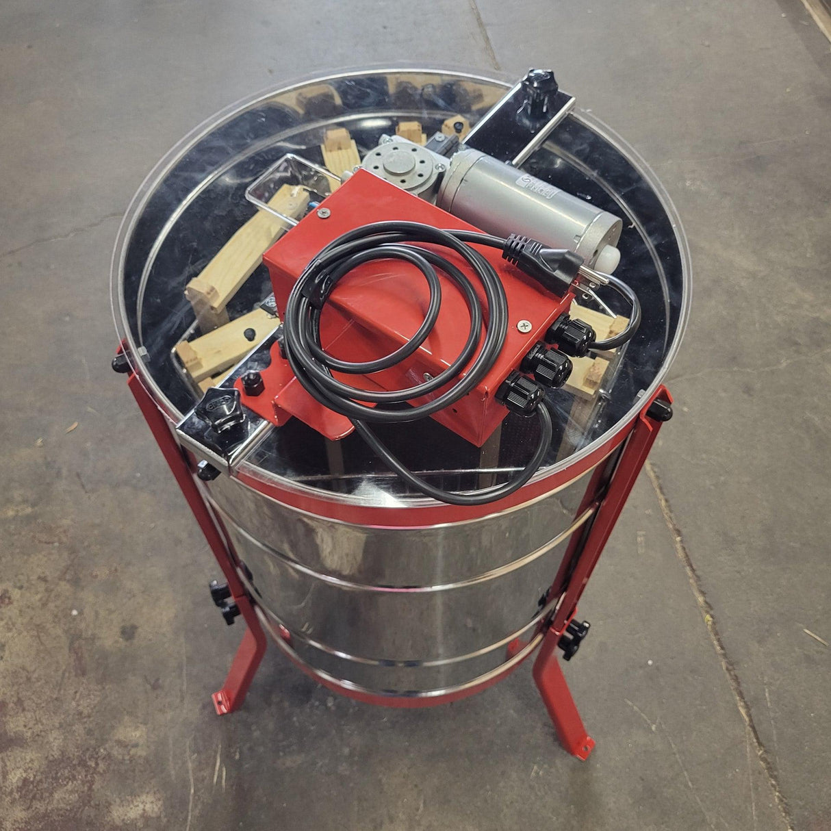 Civan Electric 9 Frame Honey Extractor 3t and 6r / 6r