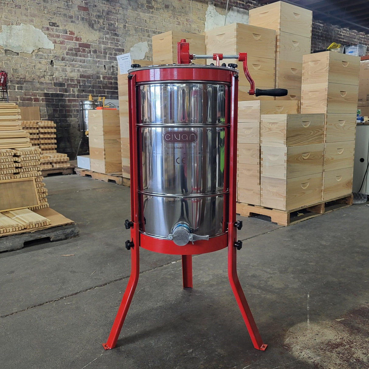 Civan Manual 3 Frame Honey Extractor 3t / 3t / 3t