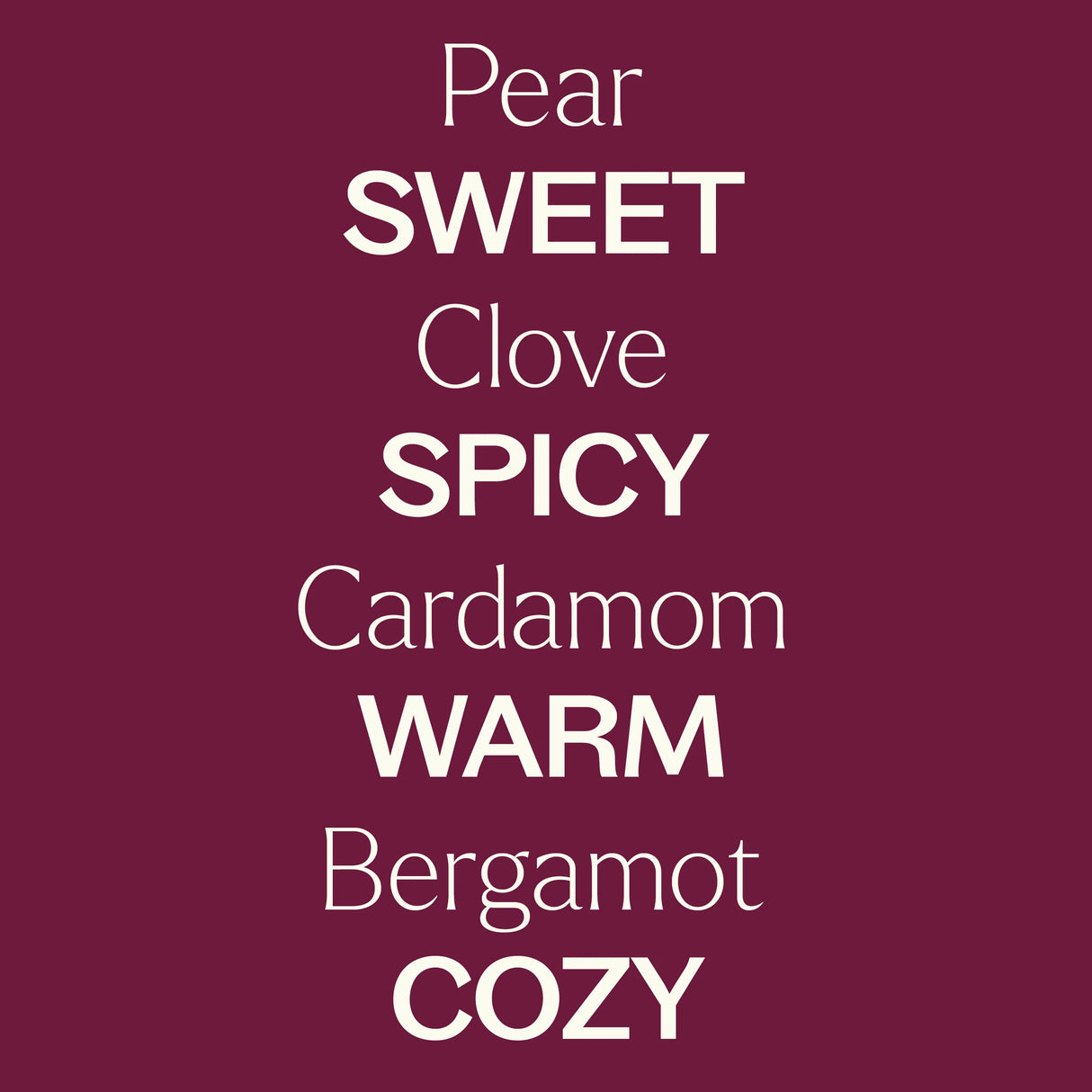 Clove & Pear Linen Spray