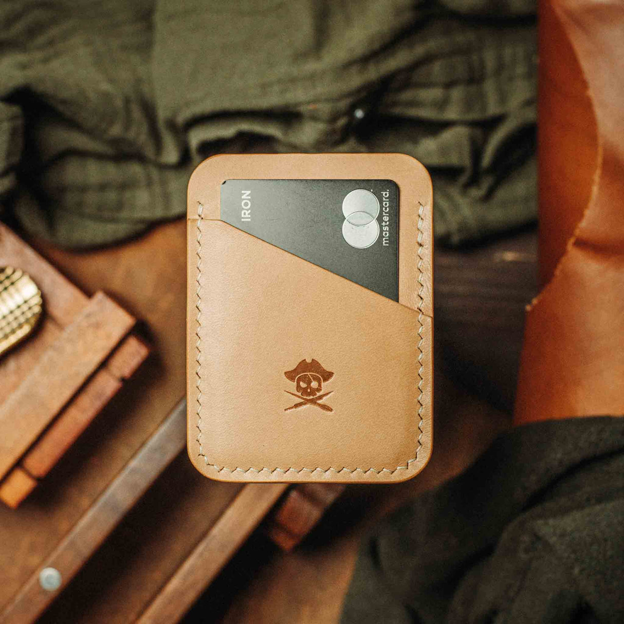 Pirate Goods Boatswain v3 Slim Wallet – Minimalist Leather EDC Card Holder