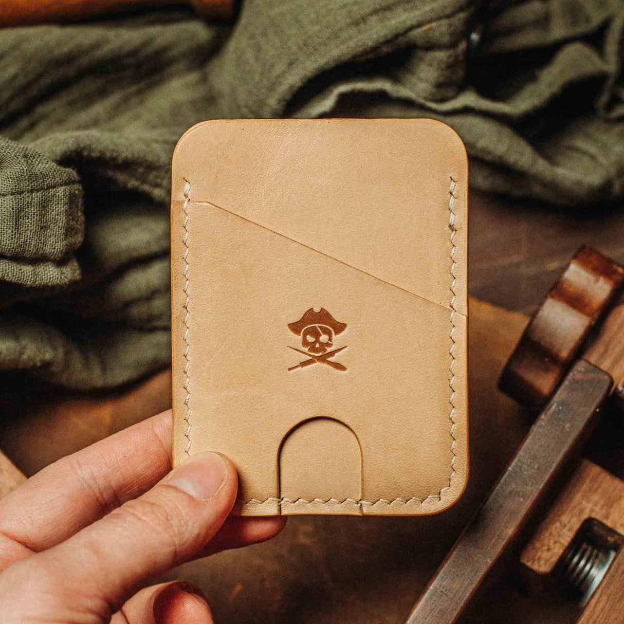 Pirate Goods Boatswain v4 Slim Wallet – Minimalist Leather EDC Card Holder