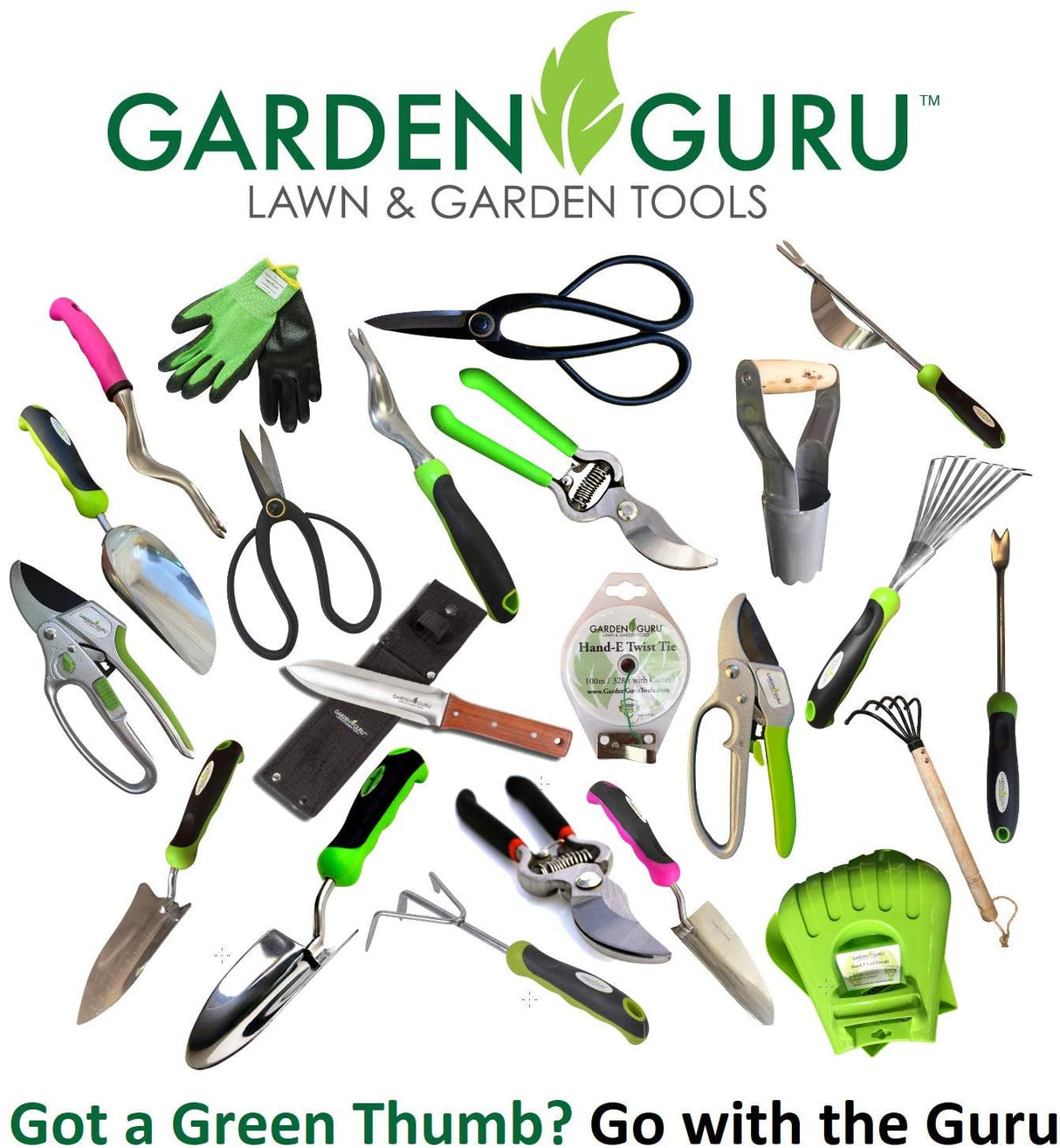 Yard Pruning & Trimming Set - Includes Hedge Shears, Garden Loppers, Pruners