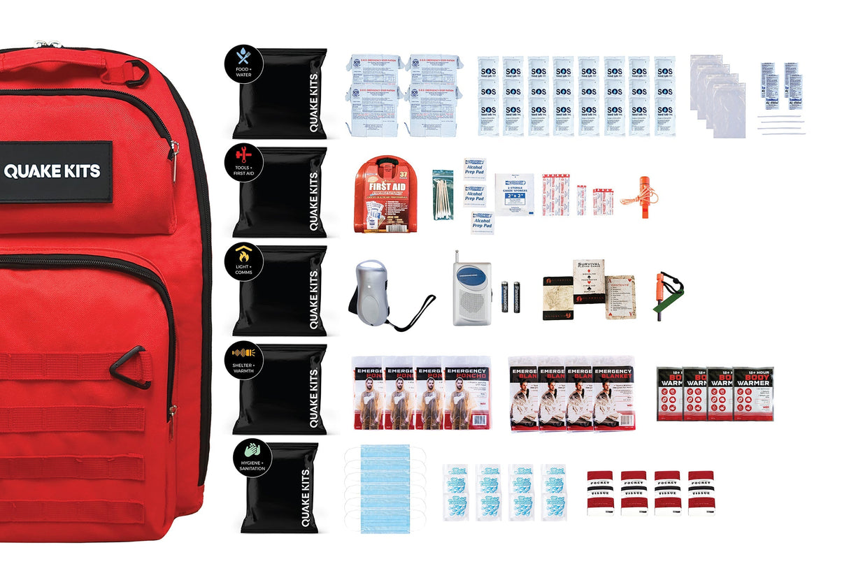 Prepared Survival Kit - Emergency & Disaster Go Bag