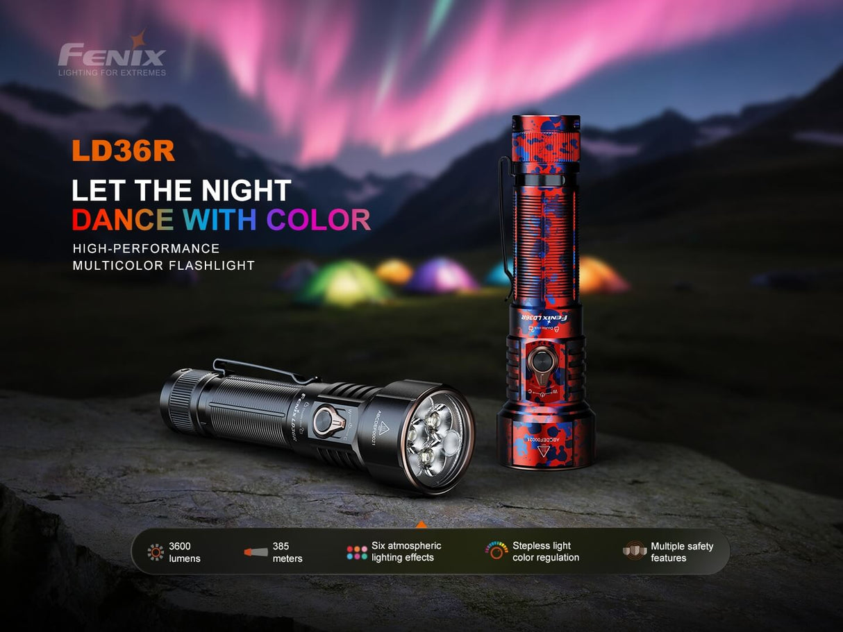 Fenix LD36R Multicolor Flashlight