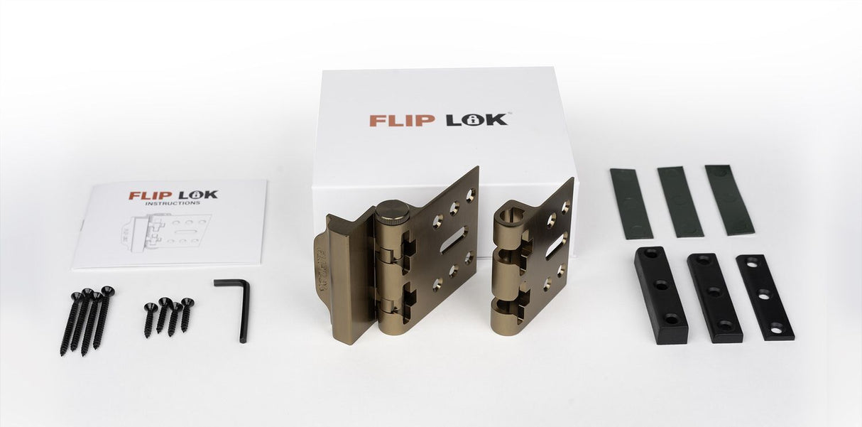 FlipLok Inward Door Lock for Homes Security