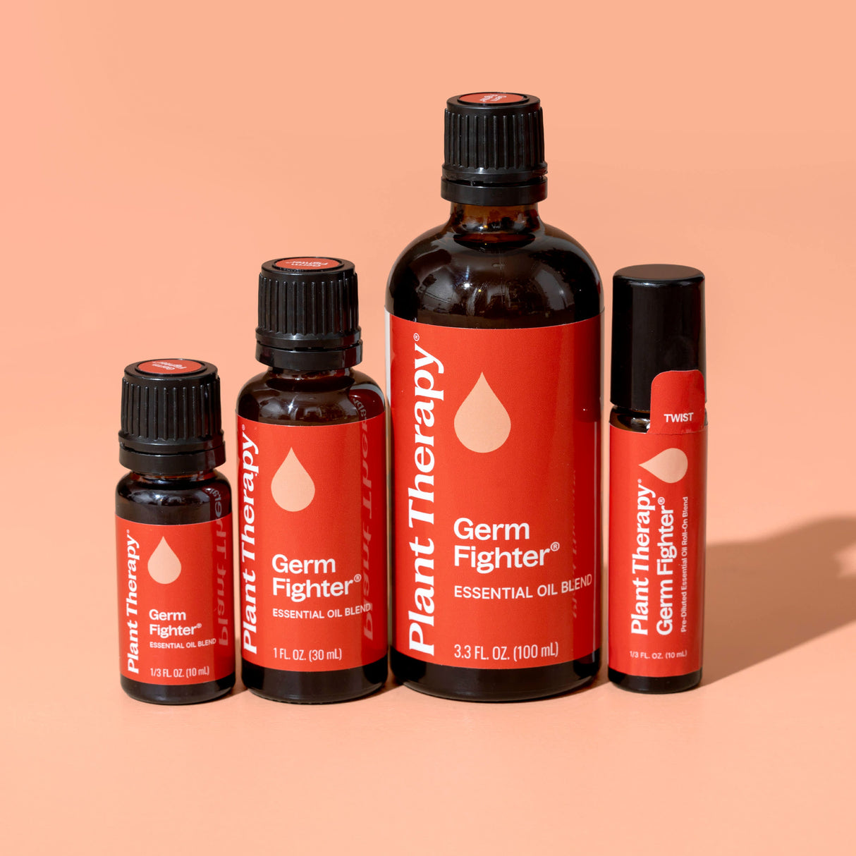 Germ Fighter Essential Oil Blend Pre-Diluted Roll-On