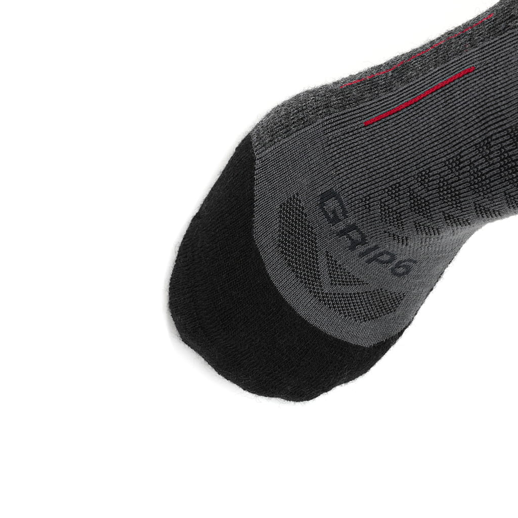 3 Pack Graphite - Hike Crew Midweight Merino Wool Sock