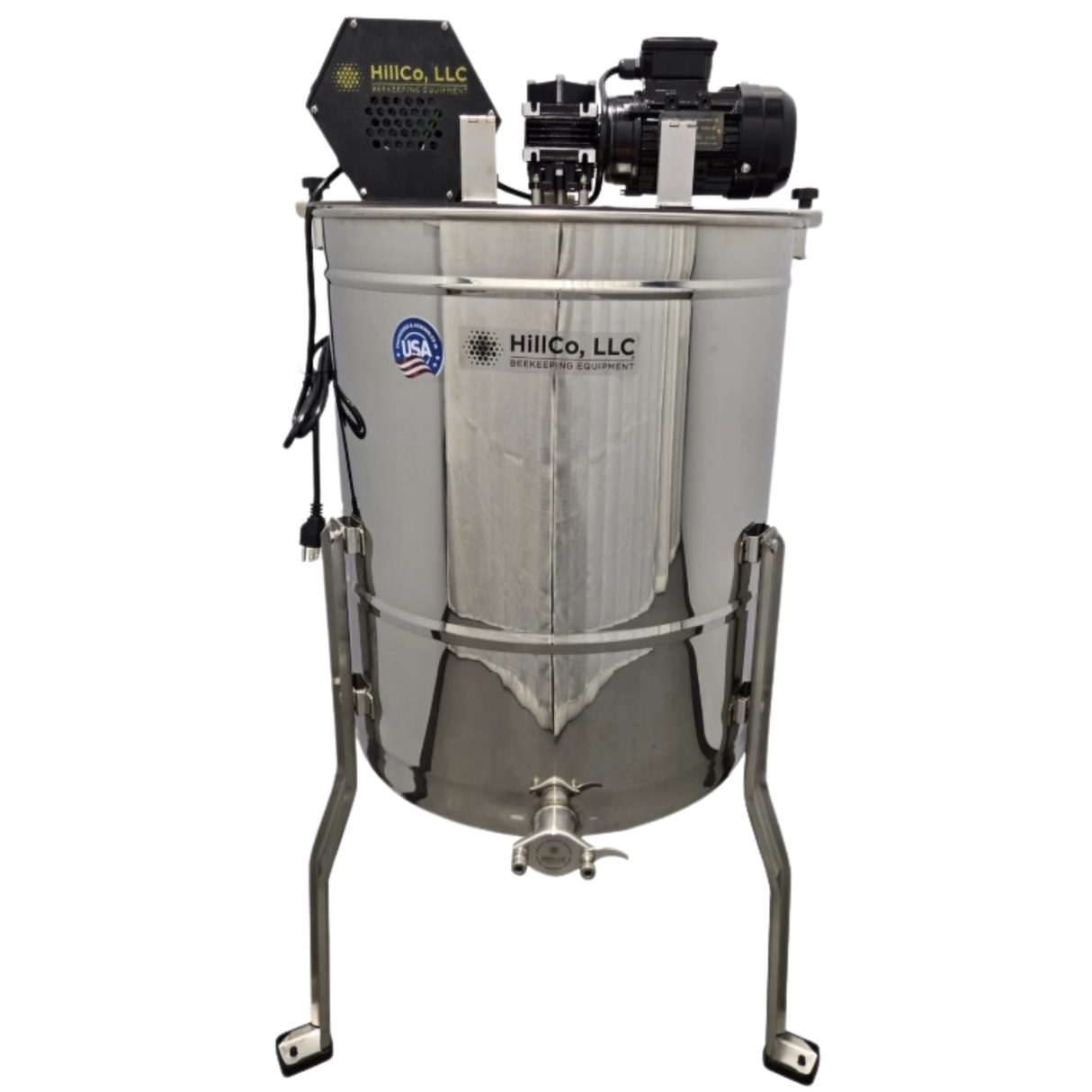 Clearance - Hillco Electric MAXX 12 Frame Honey Extractor 12r / 12r / 3t