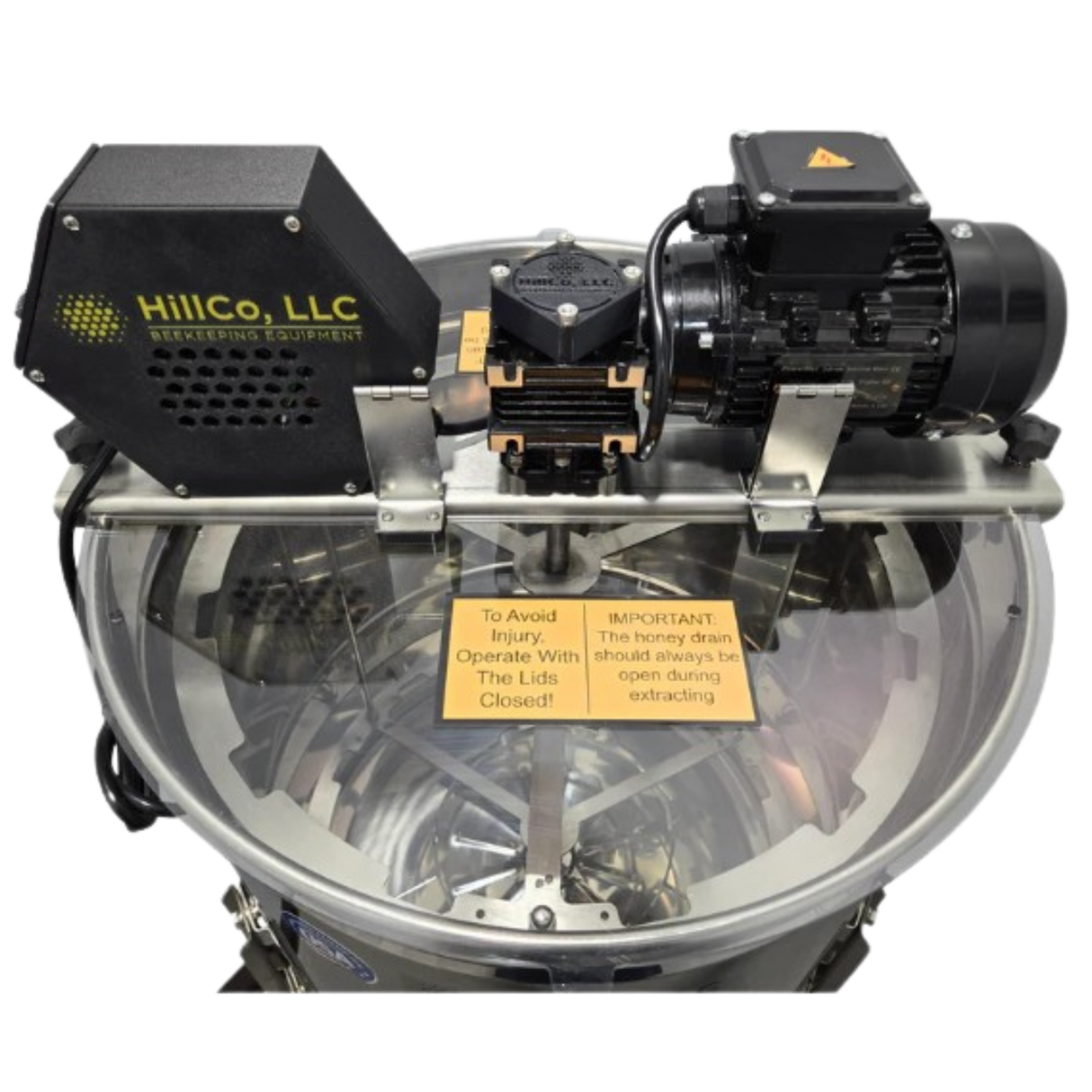 Clearance - Hillco Electric MAXX 12 Frame Honey Extractor 12r / 12r / 3t