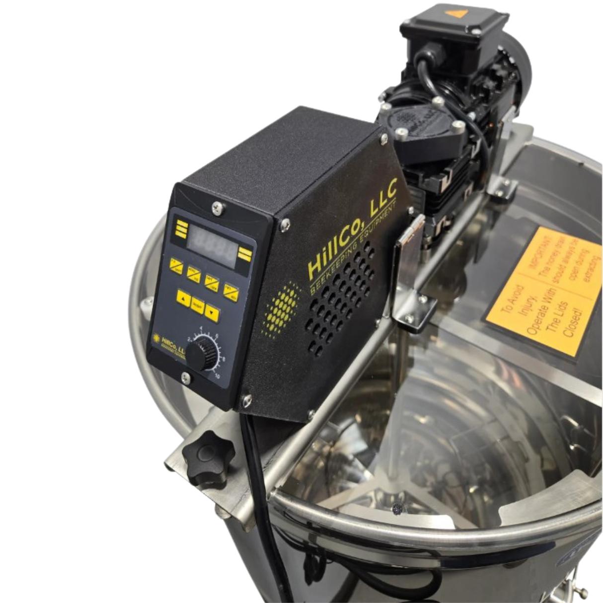 Clearance - Hillco Electric MAXX 12 Frame Honey Extractor 12r / 12r / 3t