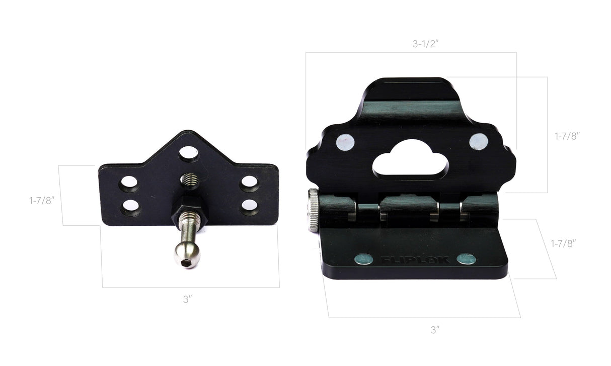 FlipLok Outward Door Lock for Home Security