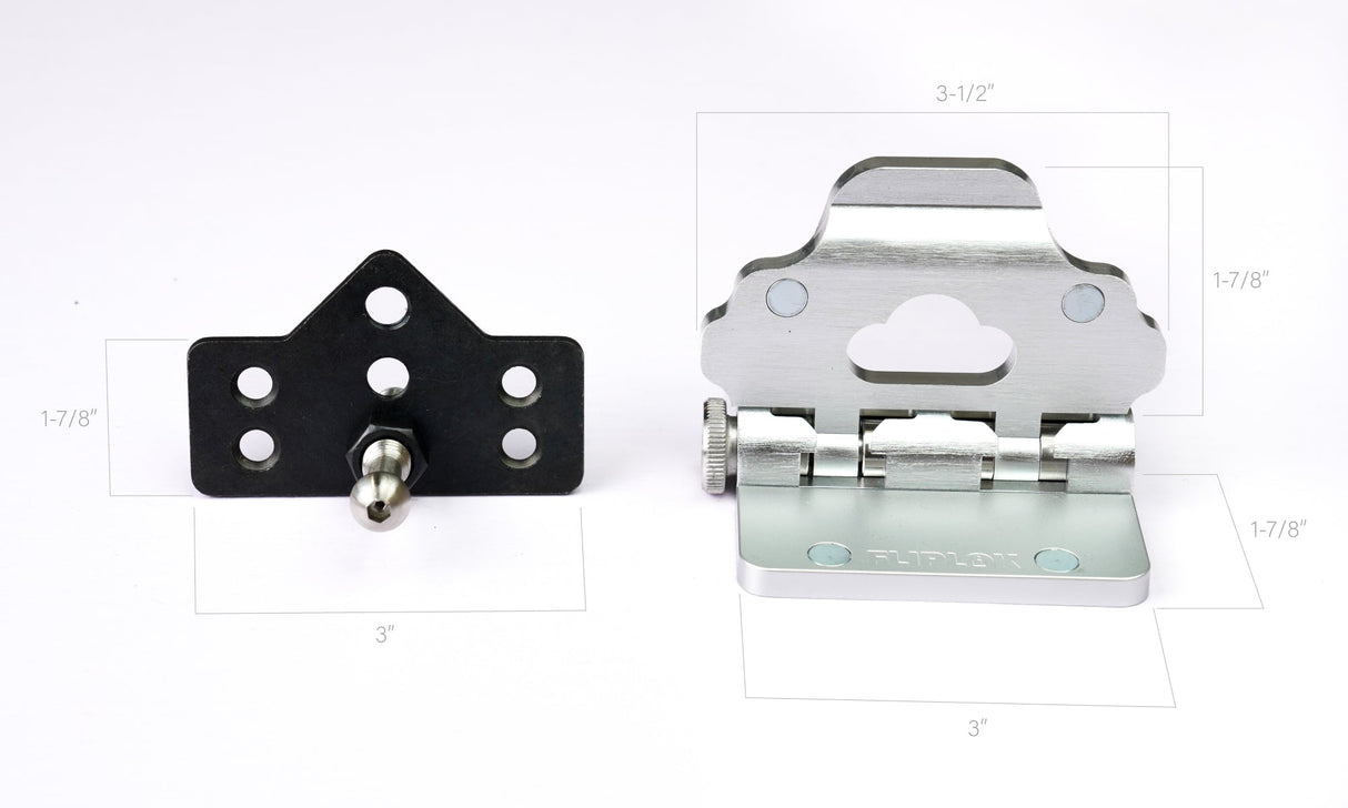 FlipLok Outward Door Lock for Home Security